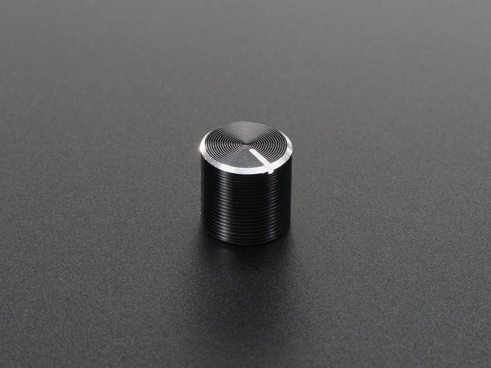 Rotary push button knob